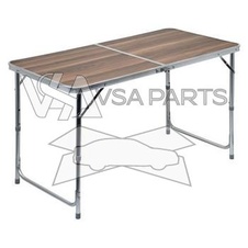 Stůl skládací DOUBLE, hnědý