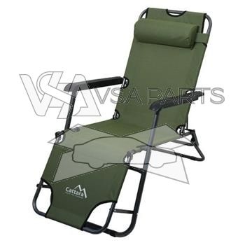 Lehátko/křeslo skládací COMFORT, zelená