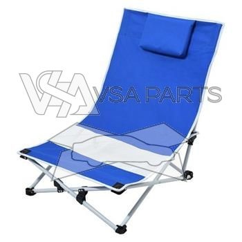 Lehátko skládací LARISA, modrá