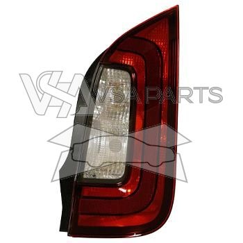 Pravé zadní světlo Škoda Citigo - tmavé