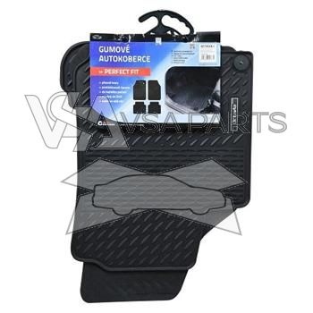 Koberce gumové PERFECT FIT P1 OCT (sada 4 ks, s fixací)