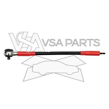 Ráčna 3/8'' s flexi rukojetí, 400 mm