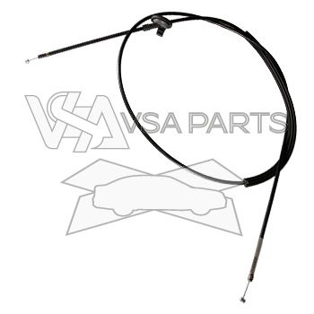 Bowden zámku kapoty 3V1823535 - Superb III