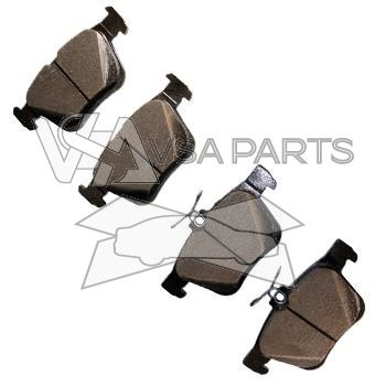 Brzdové destičky zadní