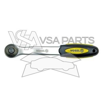 Ráčna 1/4'', 150 mm, vyhnutá