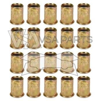 Matice nýtovací M12 (20ks), ocel