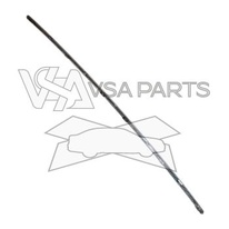 Chrom lišta mřížky nárazníku střed Octavia III facelift 5E08535512ZZ - originál