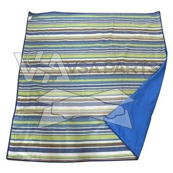 Deka pikniková SPRING, 150 x 150 cm, modrá