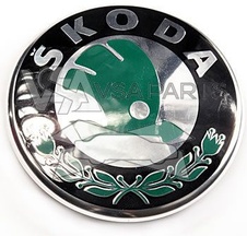 Logo Škoda 8cm 1U0853621C - originál