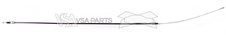 Lano ruční brzdy 1698mm koncovka kulička