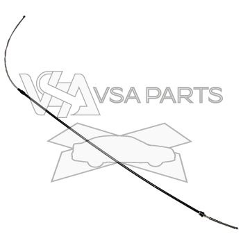 Lano ruční brzdy 1622mm
