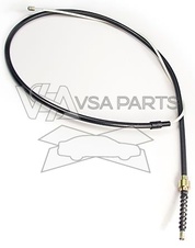 Lano ruční brzdy 1691mm koncovka váleček