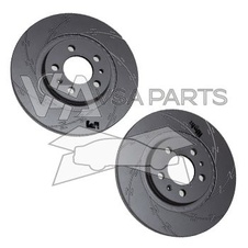 Kotouč brzdový (PÁR) 280X22 Octavia I 1.9 TDI, 1.8i, 2.0i -Zimmermann SPORT BLACK