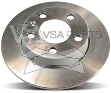 Kotouč brzdový zadní 230x9 (sada 2ks) 2Q0615601H - Originál