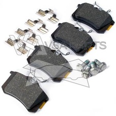 Brzdové destičky zadní