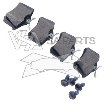 Brzdové destičky zadní