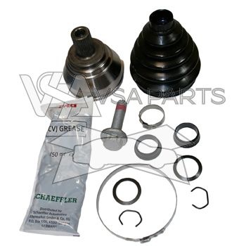 Kloub poloosy vnější včetně šroubu 1K0498099B - FAG