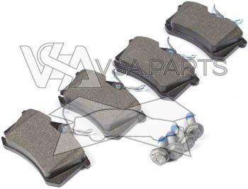 Brzdové destičky zadní