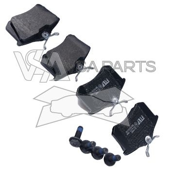 Brzdové destičky zadní