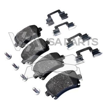 Brzdové destičky zadní