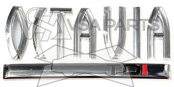 Nápis OCTAVIA a TDI