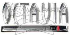 Nápis OCTAVIA a TDI