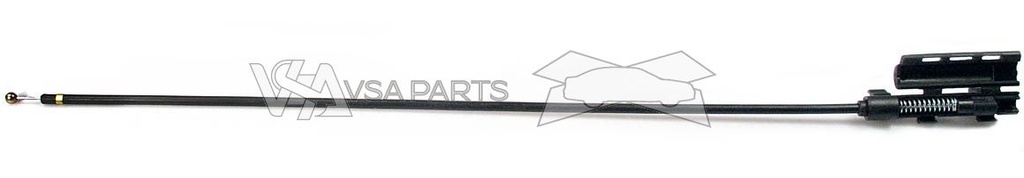 Bowden zámku kapoty Superb I - Topran