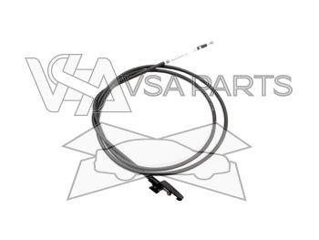 Bowden zámku kapoty 5J0823531C Fabia II / Roomster facelift - originál