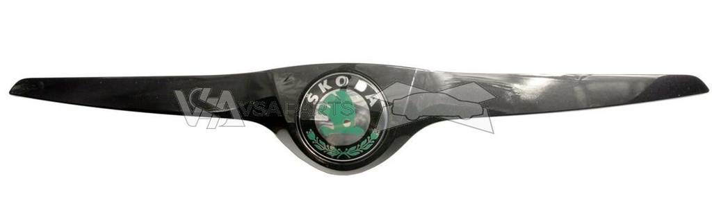 Lišta černá se znakem - Fabia II / Roomster MONTE CARLO facelift