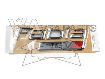 Nápis "16V" červená/černá