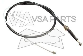 Lano ruční brzdy 1645mm kotouč