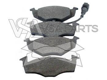 Brzdové destičky s senzorem