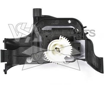 Servomotor nastavení topení