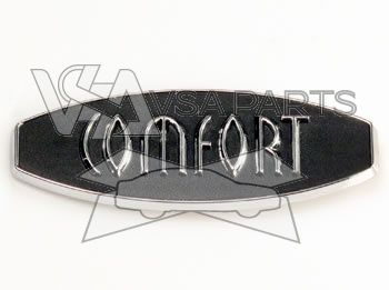 Nápis "COMFORT"