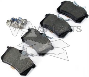 Brzdové destičky zadní