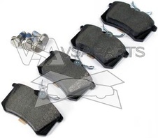 Brzdové destičky zadní