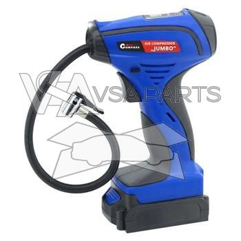 Kompresor huštění pneumatik JUMBO, AKU 12V, digitální