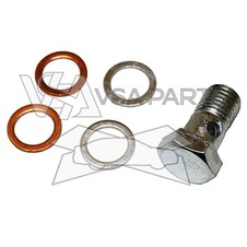 Šroub M12x1,5 průtokový dutý + těsnění